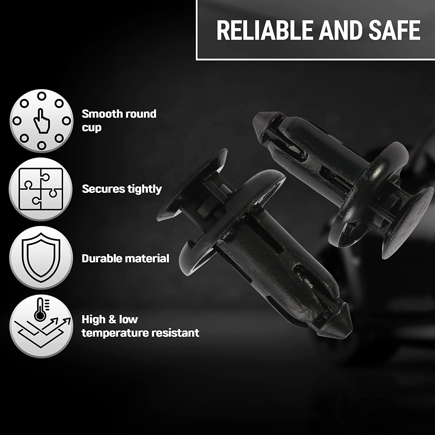 90505SX0003 Nylon Door Trim Panel Retainer Clip for Honda/tesla