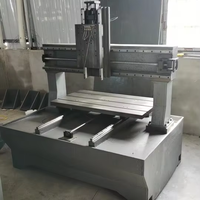 6060 6090 1160 CNC perceuse et fraiseuse avec guide-vis tout coulé Lron HT250 cadre de machine à graver