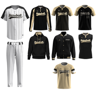 Camiseta de Béisbol con Bordado 3D Personalizado, Talla Grande, 100% Poliéster Sublimado, Uniforme de Equipo Transpirable de Secado Rápido para Hombre y Mujer, OEM