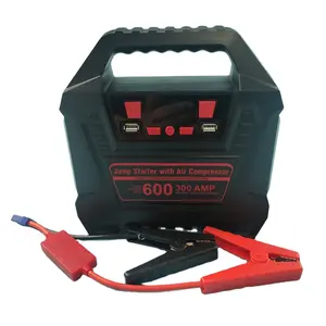 HF888 4 IN 1 Auto Salto di Avviamento della Banca di Potere 3700mah con compressore d'aria Portatile Di Emergenza 12V Auto di Richiamo caricabatteria