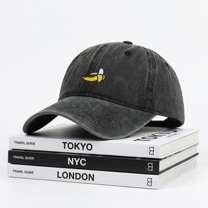 Gorra de Béisbol Vintage con Bordado de Plátano, Ajustable, para Hombre y Mujer, Protección Solar, Estilo Hip-Hop, de Algodón - Product Image 6