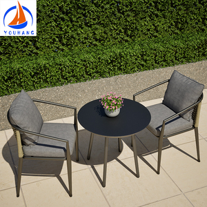 Offre spéciale Table de ferme extérieure à l'extérieur Canopy Outdoor Dining Lounge Fauteuil jardin Lounge - Product Image 2