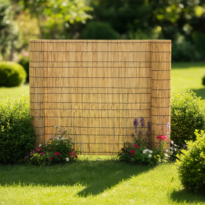 Valla de Bambú de 13.3 Pies x 3.3 Pies, Pantalla de Privacidad para Jardín, Panel de Paisajismo Rectangular de Estilo Tradicional - Product Image 2