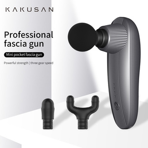 KKS profesional portátil USB músculo vibración Fascia Gun Mini Dispositivo de belleza para masaje corporal y de cabeza - Product Image 6