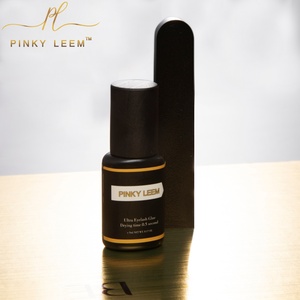 Pegamento Profesional Coreano para Extensión de Pestañas Pinky Leem, Pegamento Negro de Secado Rápido, Adhesivo Personalizado para Pestañas, Proveedor de Pegamento de Secado Rápido - Product Image 3