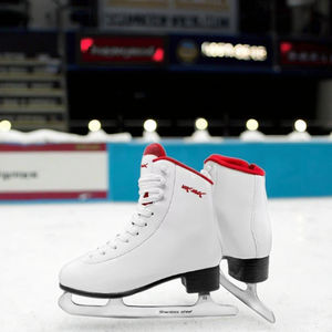 Patines de figura juveniles de gran venta para deportes de invierno, bota de patín de cuero alquilerable, plantilla interior de goma engrosada, accesorio de verano - Product Image 6