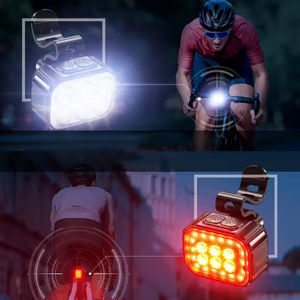 Feux avant de vélo étanches 500LM à LED rechargeables pour usage routier, ensemble de lumières de vélo - Product Image 2