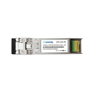 25G SFP SR Compliant Short-Wavelength SFP+ Transceiver SFP28 SR 850nm Multi Mode 100M