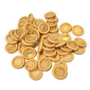 Allesd Geel Stofvrij Wegwerp Latex Antislip Stofvrije Vingerbedje Voor Werkplaats - Product Image 1