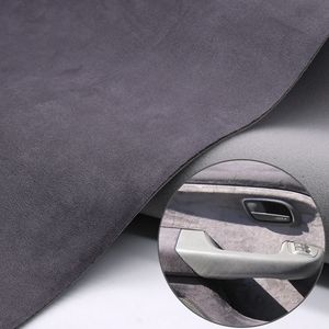 Tela de gamuza de espuma sintética suave de microfibra de poliéster 100% para tapicería de cubierta de asiento de coche Interior de coche forro de techo automotriz - Product Image 1