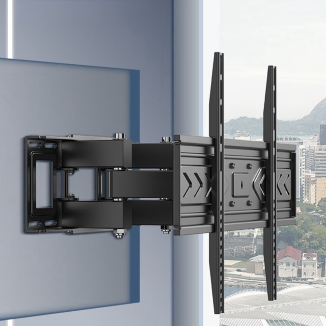 Factory Sale Hot Selling Full Motion TV Mount Fits 26-60 Inch Screen Tv Rack Swivel TV Mount