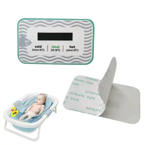 Type d'échelle de carte de thermomètre PET étanche adhésif fort pour le bain de bébé pour l'essai de température domestique