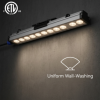 Luz Lineal LED RGB DMX de Aluminio con Certificación ETL, Resistente al Agua IP65, Garantía de 5 Años, CCT Seleccionable, Regulable, 50000 Horas de Iluminación