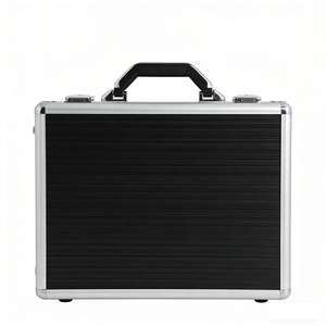Valise de <span class=keywords><strong>transport</strong></span> en aluminium avec intérieur doublé de mousse pour le <span class=keywords><strong>transport</strong></span> d'équipement <span class=keywords><strong>DJ</strong></span> - Product Image 1