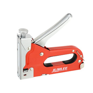 Jumlee Manual Nail Gun 1821 Three Way Plier Stapler <b>For</b> Oil <b>Paintings</b> Picture <b>Frames</b> Plumbing Electrical Binding - Product Image 1