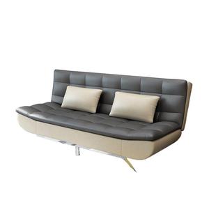 Sofá cama de tela de tres personas de diseño moderno multifuncional plegable de doble uso pequeño apartamento habitaciones de <span class=keywords><strong>alquiler</strong></span> sin lavado - Product Image 2