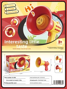 Nuevo Altavoz Eléctrico con Simulación de Grabación y Cambio de Voz, Amplificador de Música, Juguete Educativo <span class=keywords><strong>para</strong></span> Niños, Trompeta de Plástico - Product Image 6