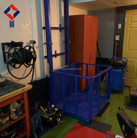 Kleiner Lastenaufzug 300kg 500kg Elektrischer Warenlift für Restaurant, Küche, Lager, Geschäft und Industrielle Materialhandhabung