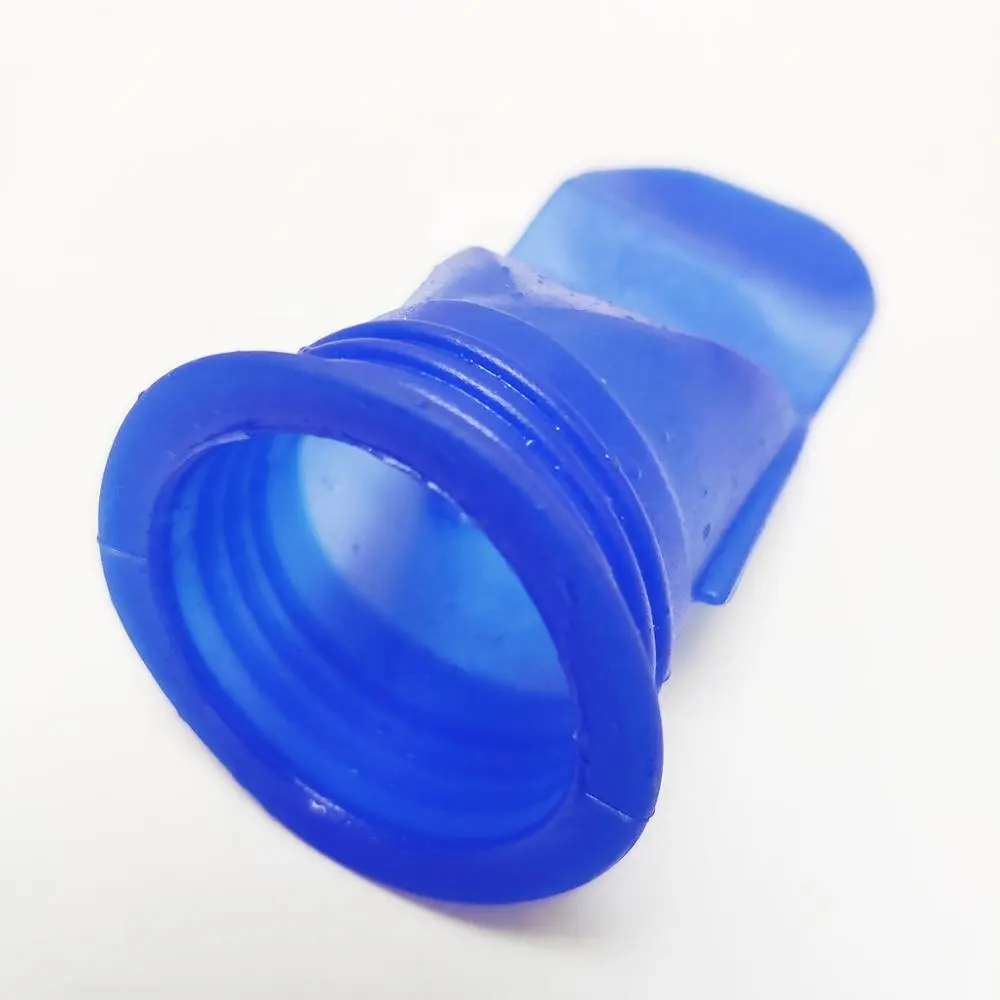 Deodorant anti-sivrisinek için 4 boyutları stoklanan esnek mavi silikon kauçuk zemin drenaj