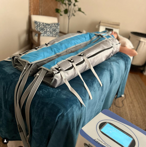 Máquina de Presoterapia con 16 Bolsas de Aire para Drenaje Linfático Facial y Análisis de Piel - Product Image 1