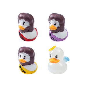 Tiny Animals Resin Crafts Figurines Miniature Jesus for Religious Gifts Easter Egg Stuffers Duck Ornaments Fillers