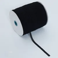 ML 10mm 800Yard/Rolle Bunter elastischer T/P-Spitzenband-Besatz stoff für WigCap Sewing Decorative Ribbon