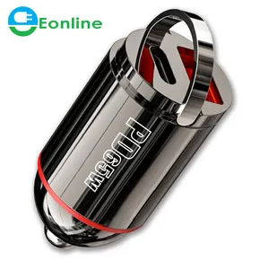 EONLINE 87,5 W 3D OEM LOGO USB Auto ladegerät PD 65W Schnell ladung QC4.0 3.0 Super charge FCP Für iPhone 12 Pro Max PD Typ C Ladegerät