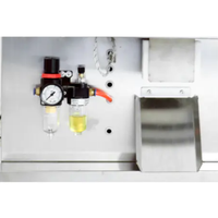 Machine pneumatique de remplissage quantitative liquide de scellage arrière de sac plus grand pour vinaigre eau huile comestible jus shampooing miel