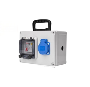 Boîtier de distribution de prises industrielles portables et étanches (par défaut Delixi, d'autres marques peuvent être personnalisées) Configuration 4 - Product Image 5