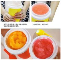 DIY Tasse à Smoothie Magique à Presser TIK TOK, Tasse de Refroidissement Instantané, Outil pour Milkshake