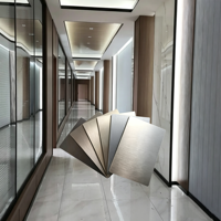 Panneaux muraux en fibre de charbon de bambou au design moderne, panneaux métalliques flexibles 3D, panneaux muraux intérieurs pour plafonds d'hôtels et de salles de karaoké