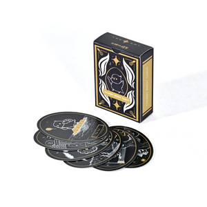Baraja de tarot Chubby Birdy, cartas redondas, juego completo personalizado para adivinación - Product Image 2