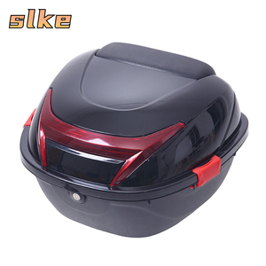 Boîte arrière pour vélo électrique SLKE PP, <span class=keywords><strong>coffre</strong></span> arrière pour moto, boîte de rangement de grande capacité 30L - Product Image 1