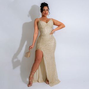 <span class=keywords><strong>Missord</strong></span> papillon manches étage longueur demoiselle d'honneur paillettes or Rose robes de soirée de mariage femmes soirée élégance - Product Image 5