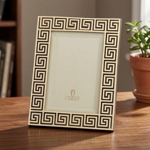 Decorative Eco-Friendly Iron <b>Photo</b> <b>Frame</b> Modern Designer Cutwork Pattern for Luxury Tabletop Display (Custom Size Available) - Product Image 2