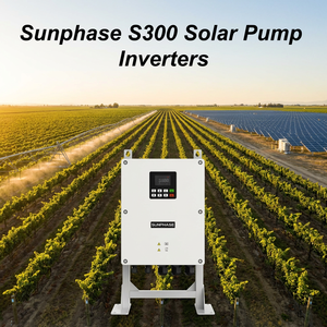Contrôleur de pompe solaire 3PH 15kW 20HP IP65 VFDs interchangeable pour commande AC pour pompe AC Système d'irrigation agricole S300- - Product Image 6