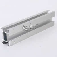Structure de montage solaire ArtSign, support en aluminium sur mesure pour toit métallique avec boulon en T pour système de fixation de panneaux solaires