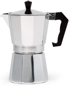 Moka Express 6-Cup Gasfornuis Espresso Moka Pot Aluminium Custom Espresso Cappuccino Koffiezetapparaat