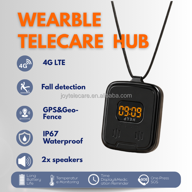 Senior Safety Mobile Watch-Dual Speakers High-Sensitivity Mic Geo-Fencing Custom Alert Rules Nursing Home Use 4G LTE Emergency