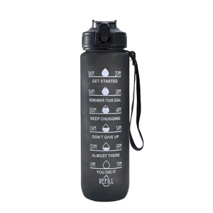 OEM ODM 32OZ sport infusione motivazionale di plastica Tritan bottiglia d'acqua fresca bpa bottiglia d'acqua gratis motivazionale bottiglia d'acqua - Product Image 5