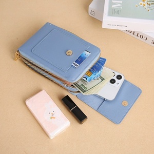 <span class=keywords><strong>Portefeuille</strong></span> en cuir classique pour femme, pochette de téléphone, <span class=keywords><strong>porte</strong></span>-cartes de crédit et d'identité, vente en gros 2026 - Product Image 6