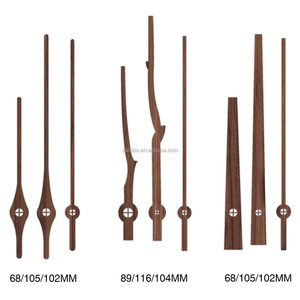 Pièces d'horloge en bois uniques Bras Pointeurs Aiguilles d'horloge en bois Aiguilles d'horloge - Product Image 6