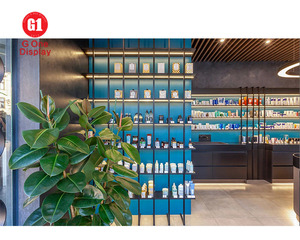 Bespoke High-End Cosmetic Store Interior Fit-out Luxury Sintered Stone Display Counter Design-to-Production Solution - Product Image 2
