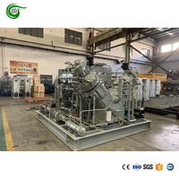 Kompresor Piston Gas Halogen Bertenaga Gas 280KW Inlet 9-14Bar Discharge 250Bar Aliran 2Nm3/menit Kompresor Industri