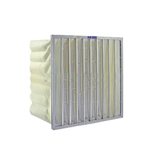 La vendita calda rimuove il filtro dell'aria in fibra sintetica tascabile con sacchetto filtro antipolvere con 6 tasche