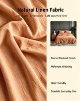 Parure de draps en lin 100 % écologique, respirante, douce et luxueuse, lavée à la pierre, vente en gros