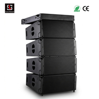 Altavoz Line Array Profesional LA-5 de Doble Woofer de 10 Pulgadas, 600W RMS, Sonido de Escenario para Bodas y Fiestas, Directo de Fábrica Lasesound