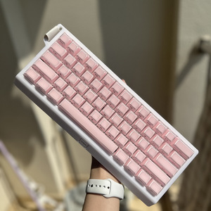 XVX Jelly Crystal Keycaps Impression latérale 113 touches Double Shote DIY OEM Profil translucide Keycaps pour clavier mécanique Cherry MX - Product Image 1