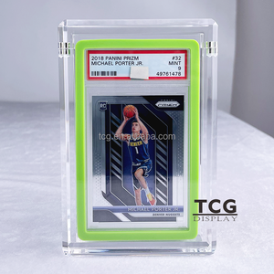 TCG Transparente 10mm Acryl-Kartenhülle mit Stoßschutz Passend für 1994 Upper Deck USA <span class=keywords><strong>Shaquille</strong></span> O'Neal Goldmedaillen-Karte - Product Image 2
