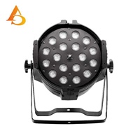 Projecteur de scène LED AICPOSE 18x10w pour discothèque, mariage, fête, contrôle DMX512, projecteur LED RGBW